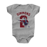 Kids Onesie Heather Gray