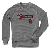 Mens Crew Sweatshirt Heather Gray