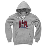 Mens Lace Hoodie Gray