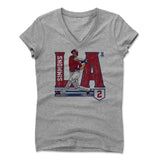 Womens Women's V-Neck Athletic Gray