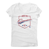 Womens Women's V-Neck White